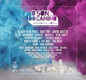 O Son Do Camiño, cartel del 2019 O Son Do Camiño, cartel del 2019