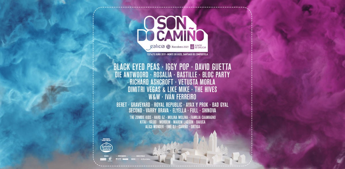 O Son Do Camiño, cartel del 2019