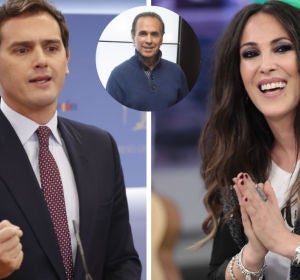 Albert Rivera, Malú y Pepe de Lucía Albert Rivera, Malú y Pepe de Lucía