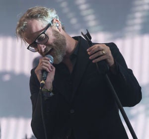 Matt Berninger, líder de The National, durante una actuación Matt Berninger, líder de The National, durante una actuación