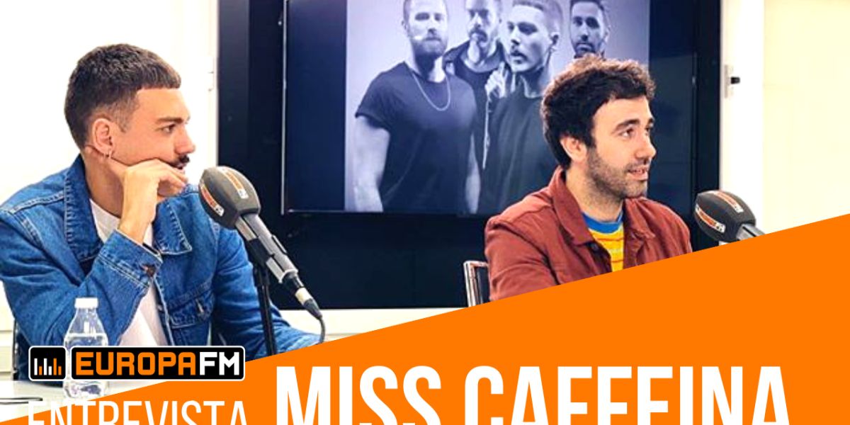 Alberto y Sergio de Miss Caffeina durante su Facebook Live con Europa FM