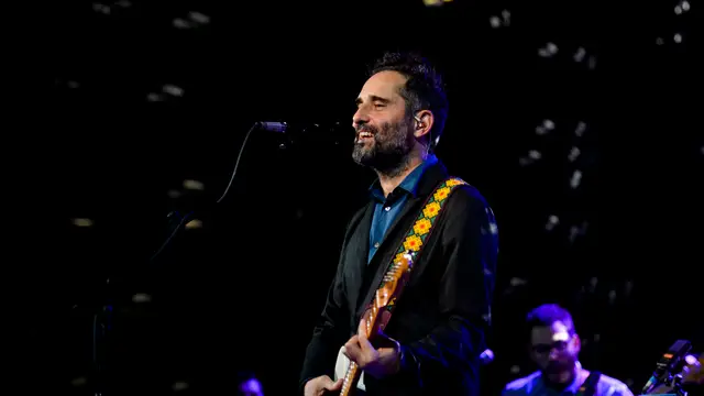 El cantante Jorge Drexler durante un concierto en Madrid