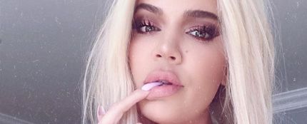 Khloé Kardashian en un selfie para Instagram