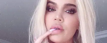 Khloé Kardashian en un selfie para Instagram Khloé Kardashian en un selfie para Instagram