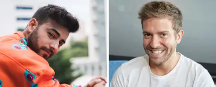 Agoney y Pablo Alborán Agoney y Pablo Alborán