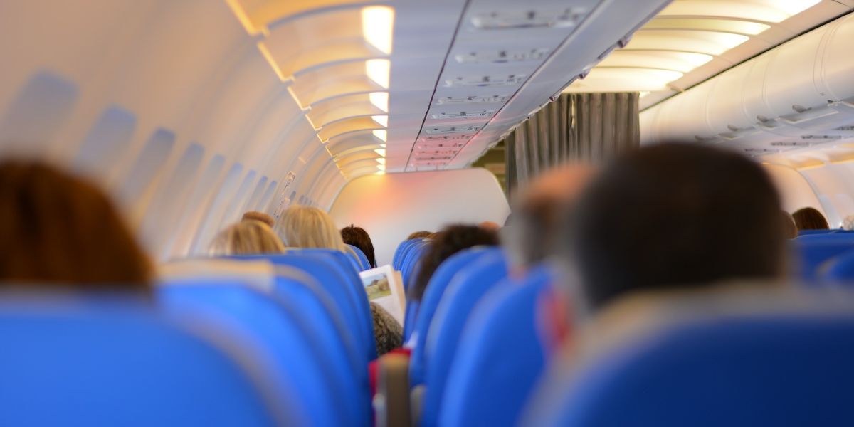 Pasajeros avión
