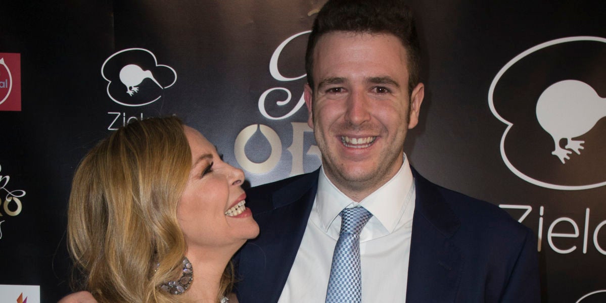 Ana Obregón junto a su hijo Álex Lequio