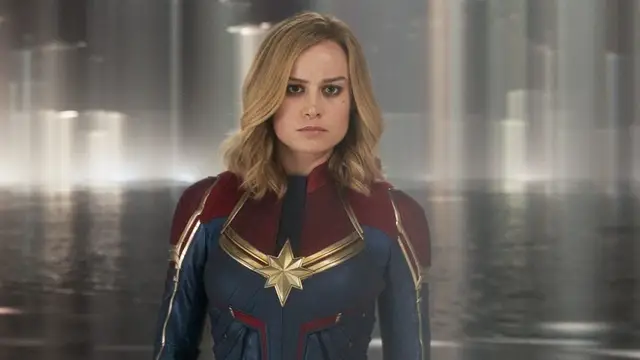 Brie Larson en 'Capitana Marvel'
