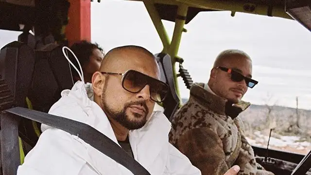 Sean Paul y J Balvin en el vídeo de 'Contra la pared'