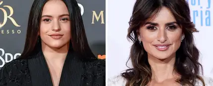 Rosalía y Penélope Cruz Rosalía y Penélope Cruz