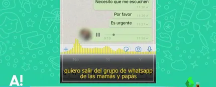 El sorprendente audio de un padre para abandonar el grupo de WhatsApp del colegio de sus hijos: "Me tenéis hasta las bolas" El sorprendente audio de un padre para abandonar el grupo de WhatsApp del colegio de sus hijos: "Me tenéis hasta las bolas"