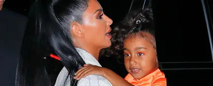 Kim Kardashian y Norh West Kim Kardashian y Norh West