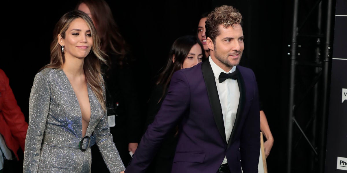 David Bisbal y Rosanna Zanetti