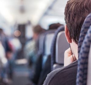 Pasajeros de un avión Pasajeros de un avión
