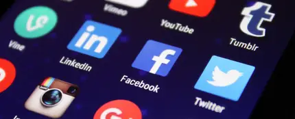 Imagen de archivo de apps de redes sociales Imagen de archivo de apps de redes sociales