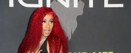 Cardi B durante un evento en Bel Air, California Cardi B durante un evento en Bel Air, California