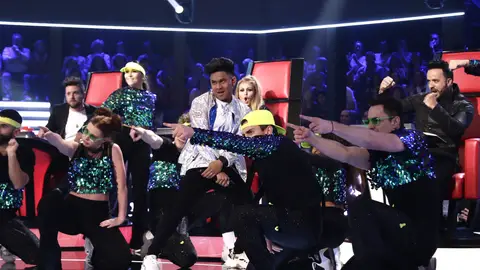 VÍDEO: Lion canta ‘Uptown funk’ en los Directos de ‘La Voz’ VÍDEO: Lion canta ‘Uptown funk’ en los Directos de ‘La Voz’