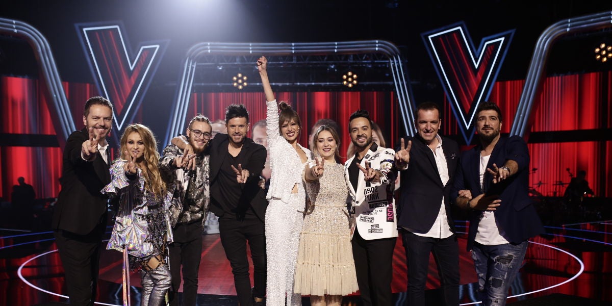 VÍDEO: Alejandro Sanz, Sebastián Yatra, Manuel Carrasco, Melendi, Juanes y los asesores de 'La Voz', invitados en la gran Final