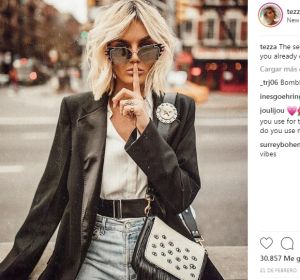 Perfil de Tezza en Instagram Perfil de Tezza en Instagram