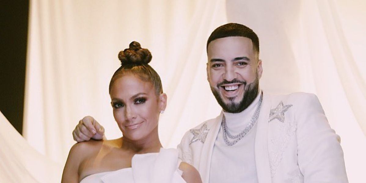 Jennifer Lopez junto a French Montana