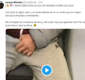 Una joven denuncia una desagradable escena sufrida en un tren de cercanías Una joven denuncia una desagradable escena sufrida en un tren de cercanías