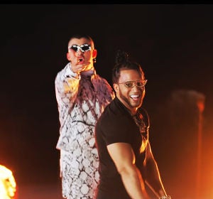 Bad Bunny y El Alfa en 'La Romana' Bad Bunny y El Alfa en 'La Romana'