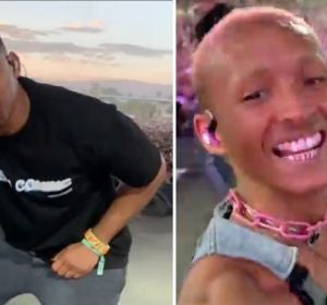Will Smith 'se cuela' en la actuación de su hijo Jaden en Coachella Will Smith 'se cuela' en la actuación de su hijo Jaden en Coachella