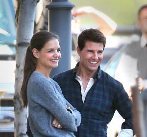 Katie Holmes y Tom Cruise Katie Holmes y Tom Cruise