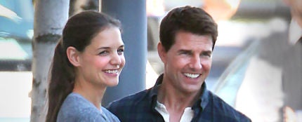 Katie Holmes y Tom Cruise
