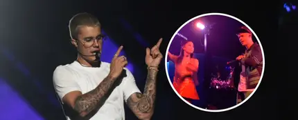 Justin Bieber sube al escenario con Ariana Grande en Coachella 2019 Justin Bieber sube al escenario con Ariana Grande en Coachella 2019