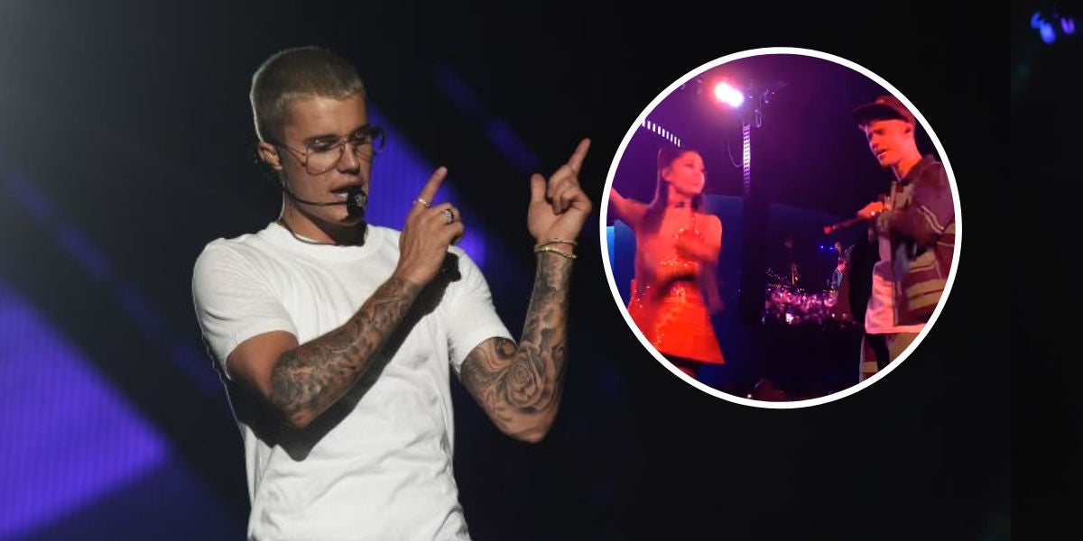 Justin Bieber sube al escenario con Ariana Grande en Coachella 2019