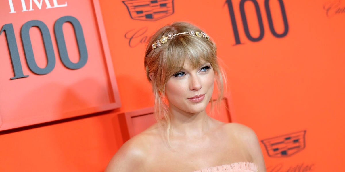 Taylor Swift en la gala TIME 100
