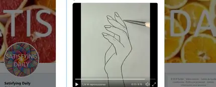Dibujo de una mano Dibujo de una mano