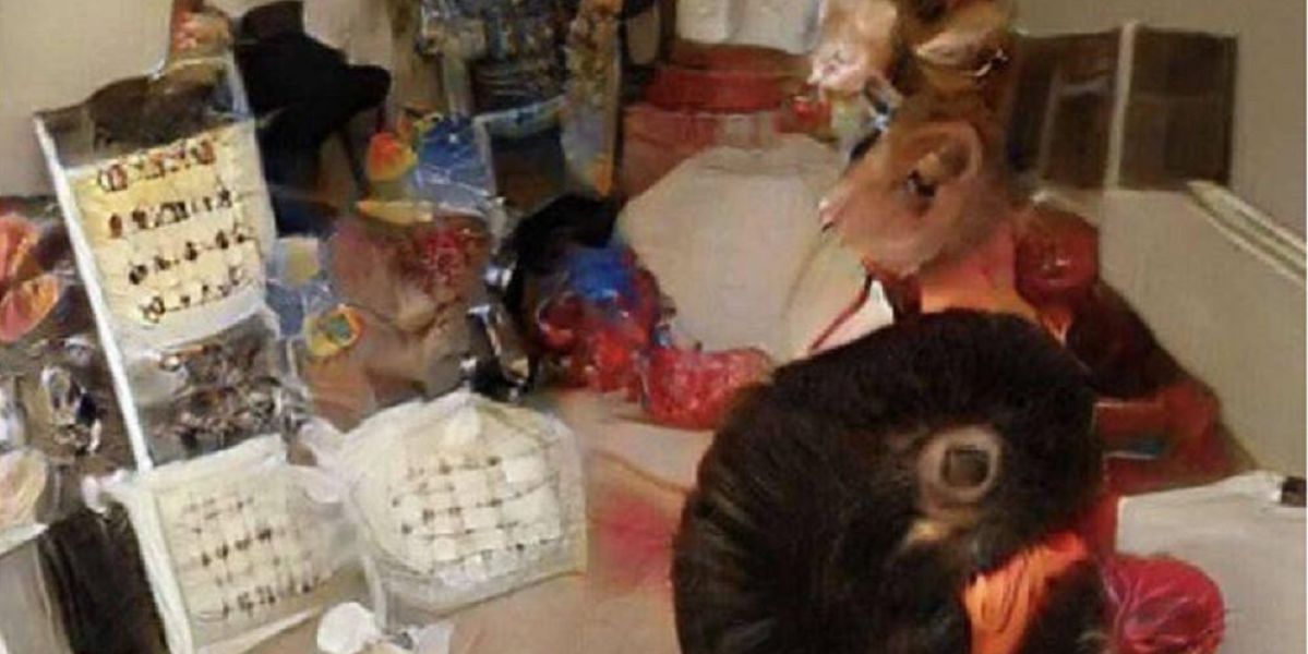 Imagen viral en la que no se puede reconocer ningún elemento