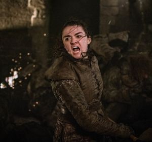 Arya Stark en la temporada final de 'Juego de Tronos' Arya Stark en la temporada final de 'Juego de Tronos'