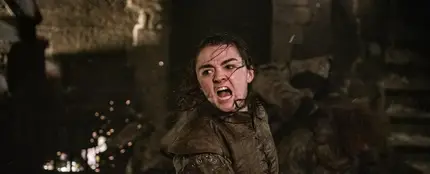 Arya Stark en la temporada final de 'Juego de Tronos' Arya Stark en la temporada final de 'Juego de Tronos'