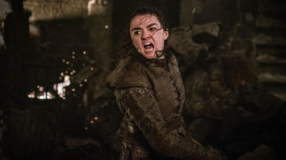 Arya Stark en la temporada final de 'Juego de Tronos'