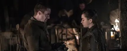 Arya y Gendry en el capítulo 8x02 de 'Juego de Tronos' Arya y Gendry en el capítulo 8x02 de 'Juego de Tronos'