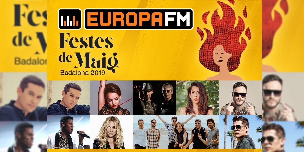 Europa FM en las Festes de Maig de Badalona