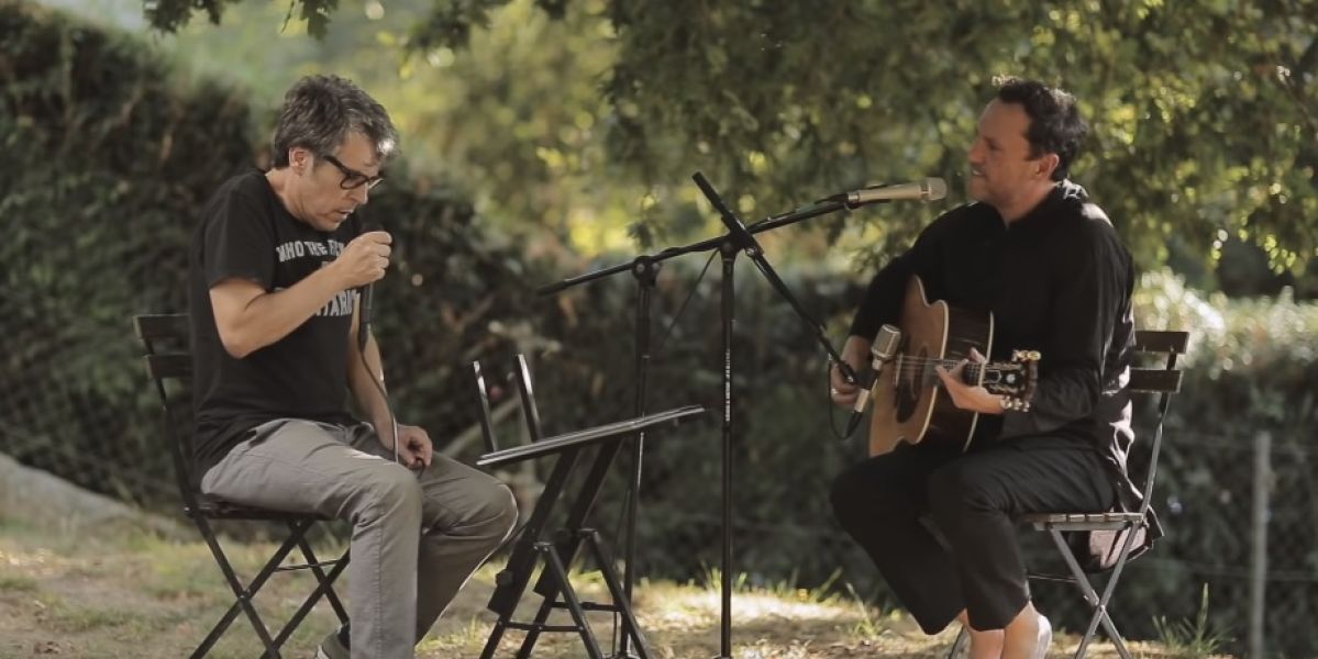 Iván Ferreiro y Fon Román