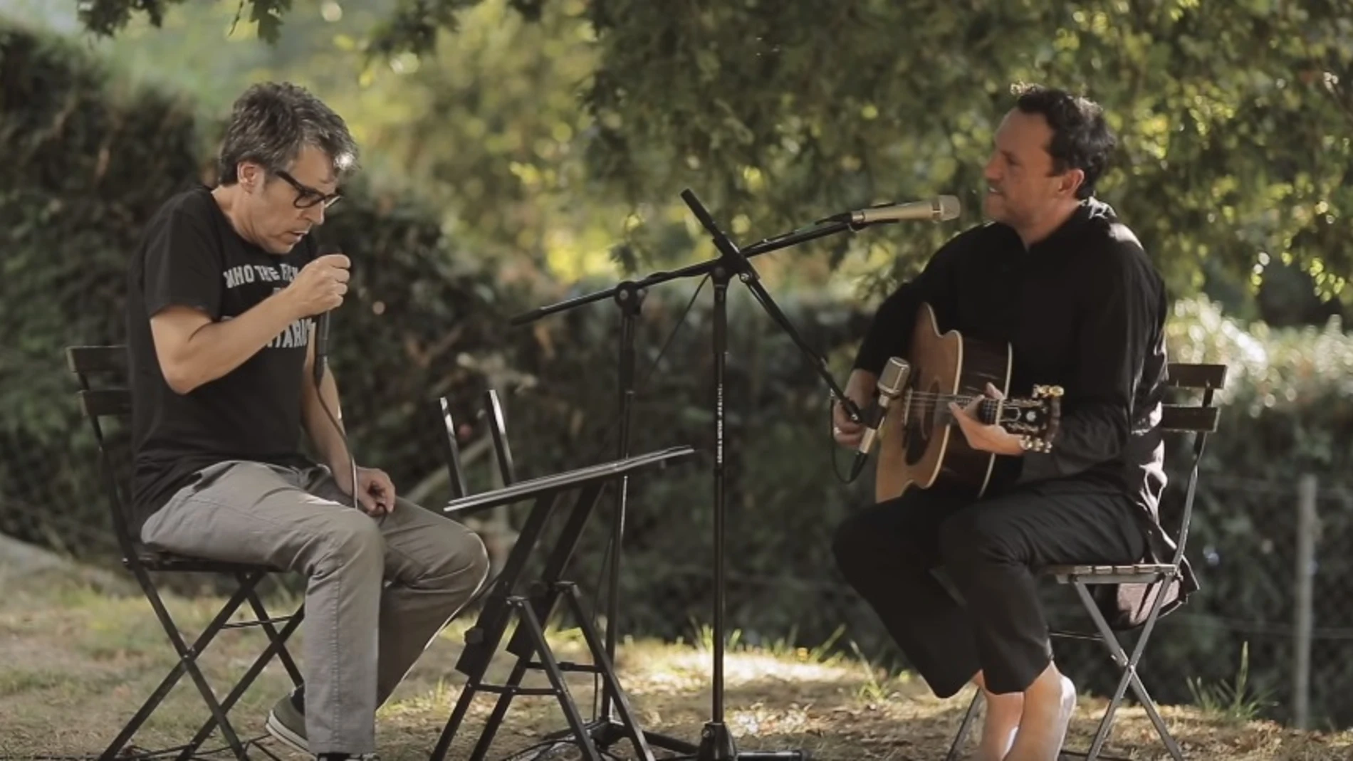 Iván Ferreiro y Fon Román Iván Ferreiro y Fon Román