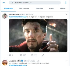 #DearMeTenYearsAgo, la tendencia que hace reflexionar a Twitter #DearMeTenYearsAgo, la tendencia que hace reflexionar a Twitter