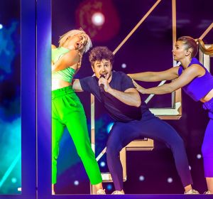 El representante español de Eurovisión, Miki Núñez, en el segundo ensayo El representante español de Eurovisión, Miki Núñez, en el segundo ensayo