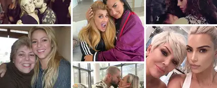 Los famosos felicitan a sus madres Los famosos felicitan a sus madres