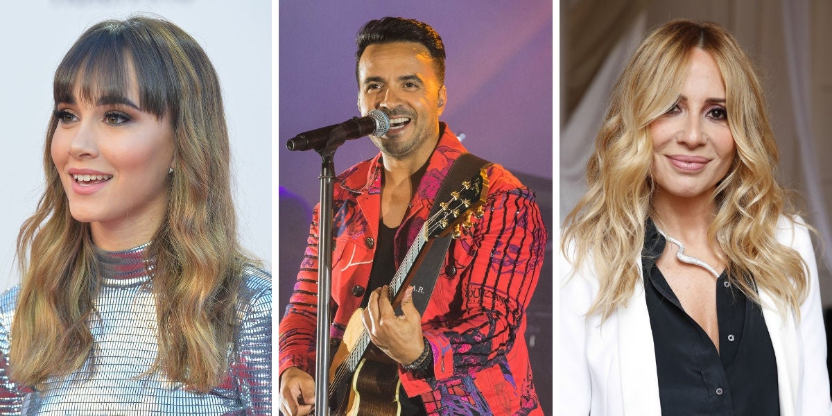 Aitana, Luis Fonsi y Marta Sánchez