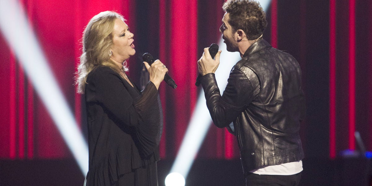David Bisbal y Blanca Villa cantan ‘Vibro’ de Rocío Jurado en ‘La Voz Senior’