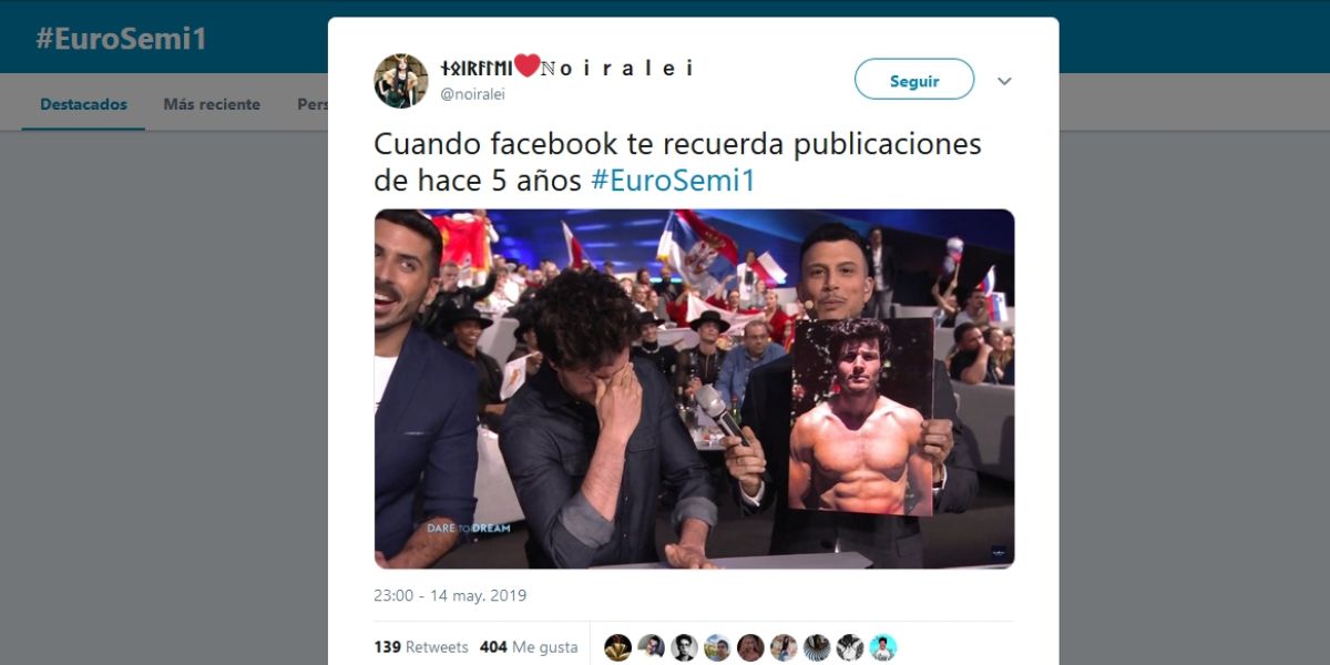 Memes de la primera semifinal de Eurovisión