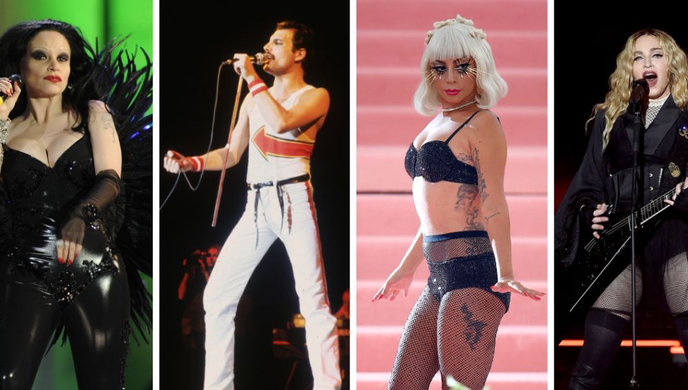 Alaska, Freddie Mercury, Lady Gaga y Madonna