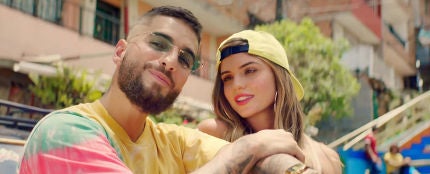 Maluma en el videoclip de '11 PM'