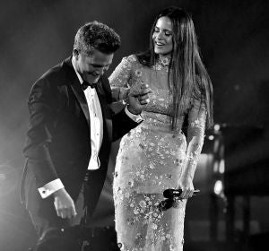 Alejandro Sanz y Rosalía en los Latin Grammy 2017 Alejandro Sanz y Rosalía en los Latin Grammy 2017